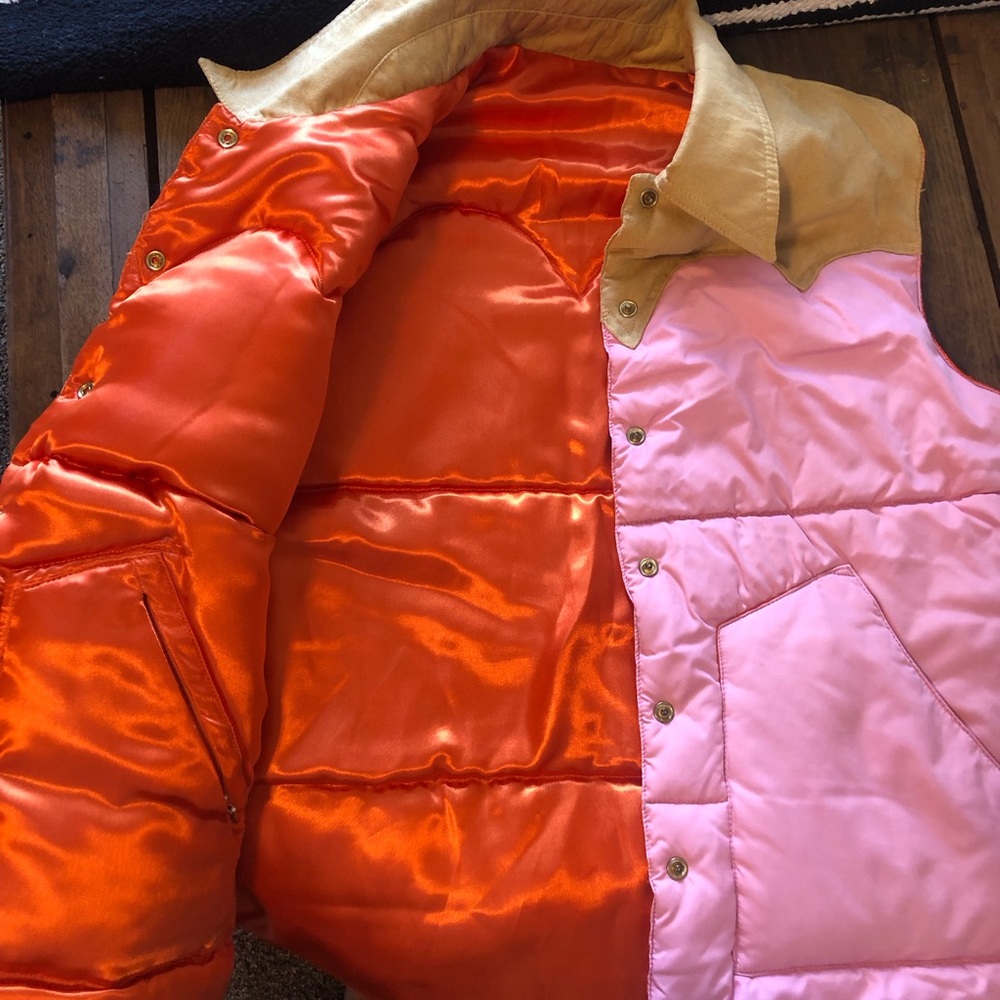 Like new roper reversible puffer vest!